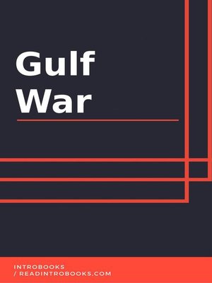 cover image of Gulf War